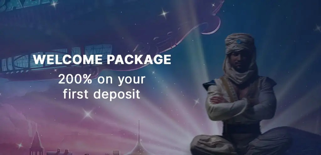 PrinceAli casino welcome bonus package