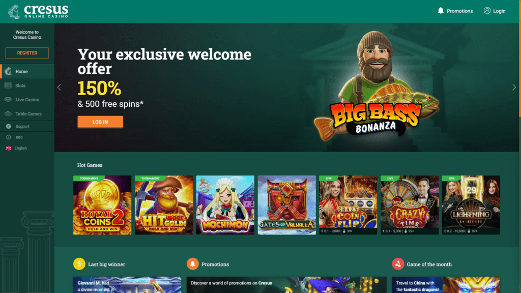 Neues Casino online