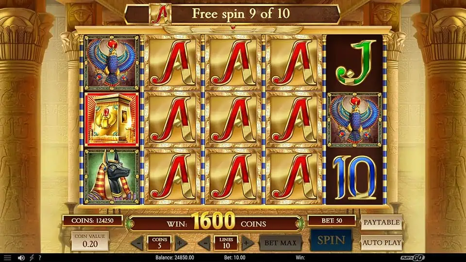 Rich Wilde and the Book of Dead slot feature expanding symbol