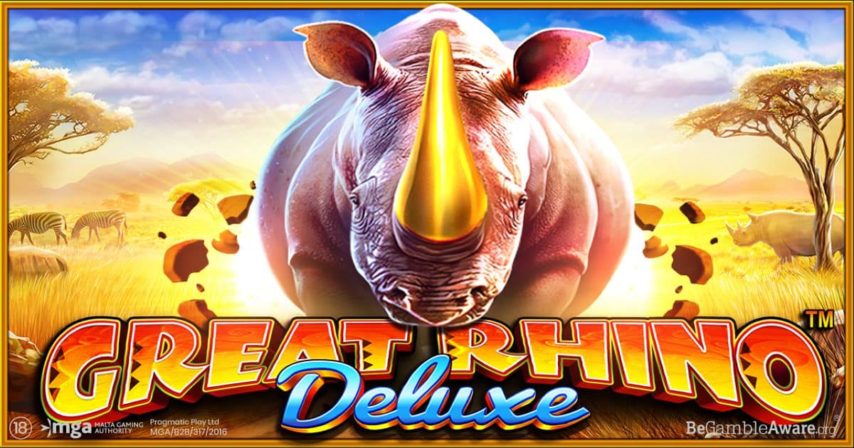 Great Rhino Deluxe slot cover image