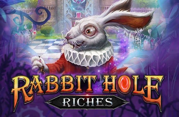 Rabbit Hole Riches slot cover image