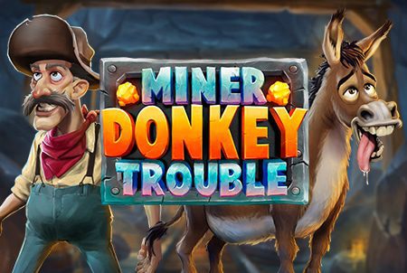 Miner Donkey Trouble slot cover image