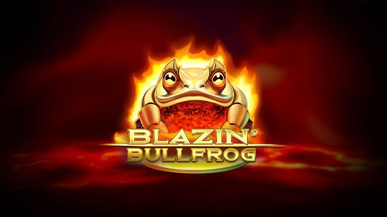 Blazin Bullfrog slot cover image