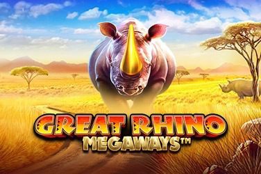 Great Rhino Megaways slot cover image
