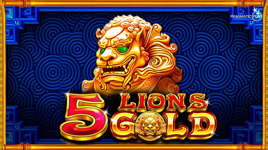 5 Lions Gold slot cover image
