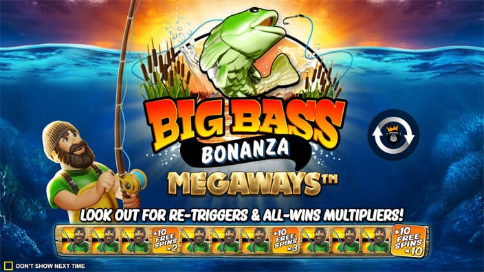 Big Bass Bonanza Megaways slot features