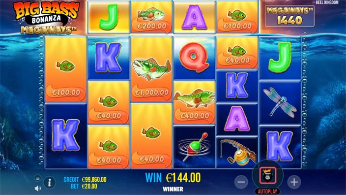 Big Bass Bonanza Megaways slot money symbol