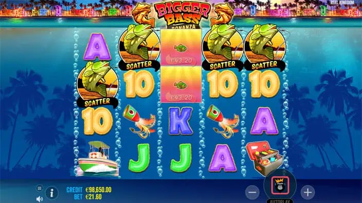 Bigger Bass Bonanza slot free spins 1