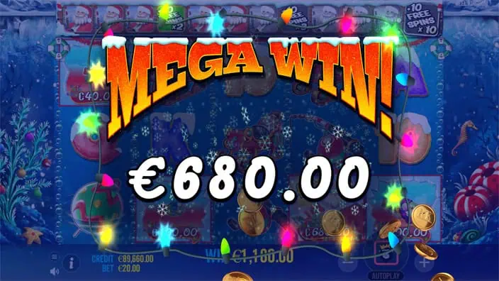 Christmas Big Bass Bonanza slot big win 1