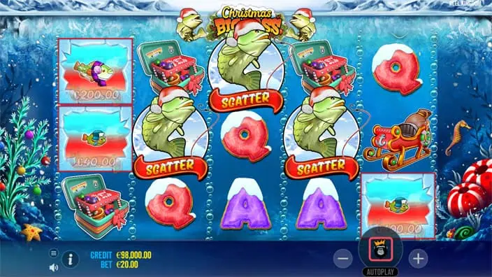 Christmas Big Bass Bonanza slot free spins 1