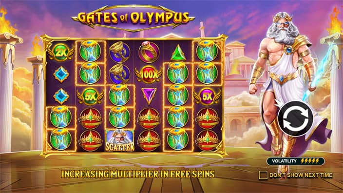 Gates of olympus slot features