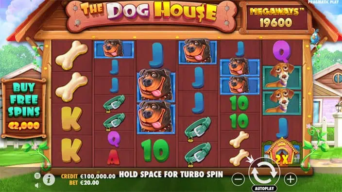 The Dog House Megaways slot 1