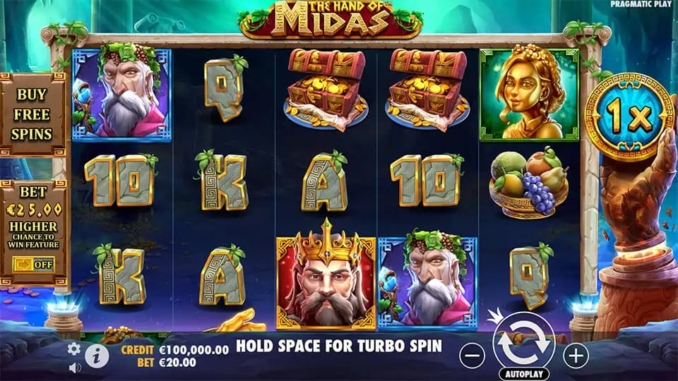 The Hand of Midas slot