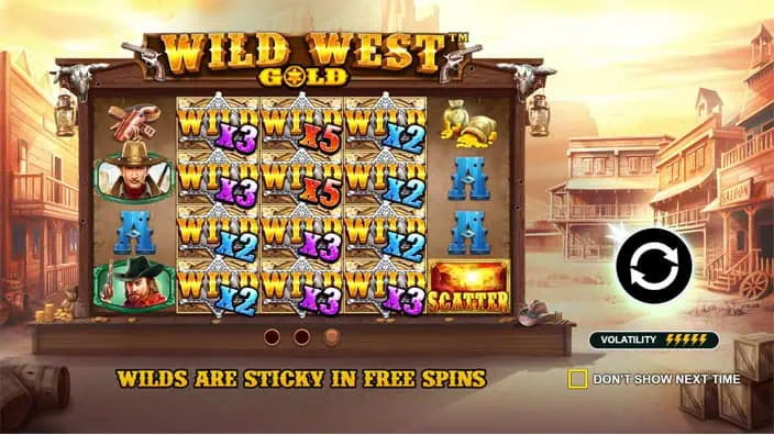 Wild West Gold slot features 1