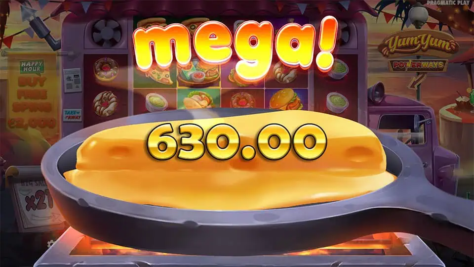 Yum Yum Powerways slot big win