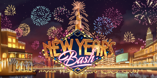 New Years Bash slot cover image