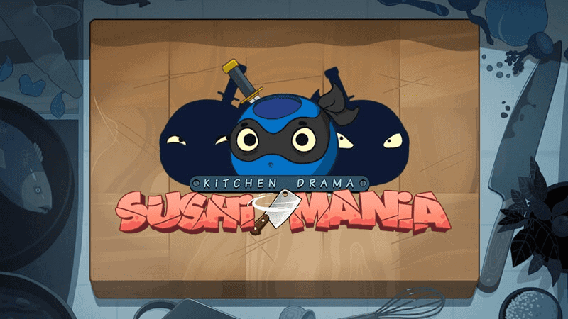Kitchen Drama Sushi Mania slot cover image