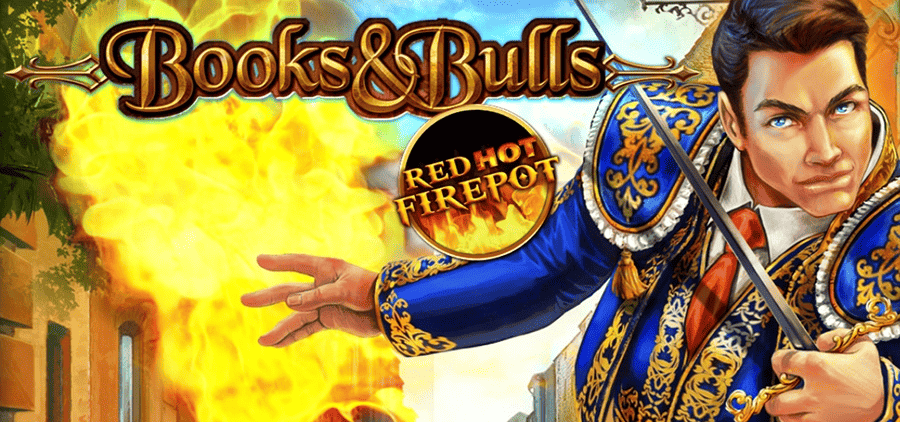 Books & Bulls Firepot slot cover image