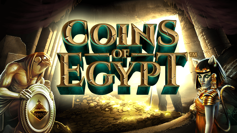 Coins of Egypt slot cover image