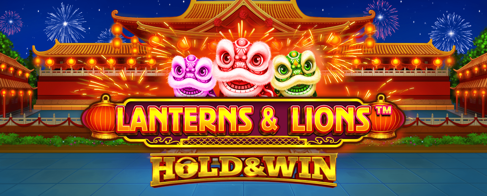 Lanterns & Lions slot cover image