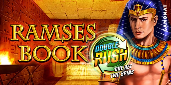 Ramses Book Double Rush slot cover image