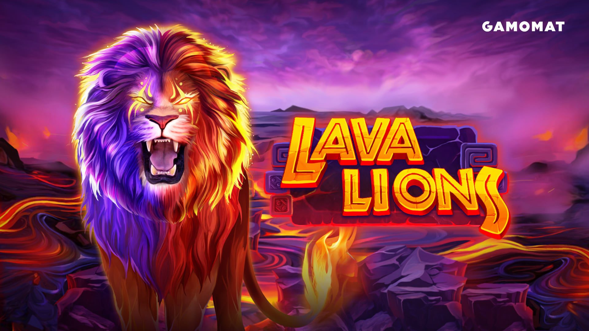 Lava Lions slot cover image