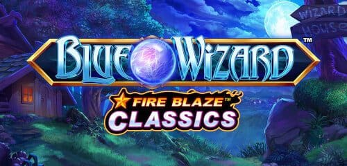 Blue Wizard slot cover image