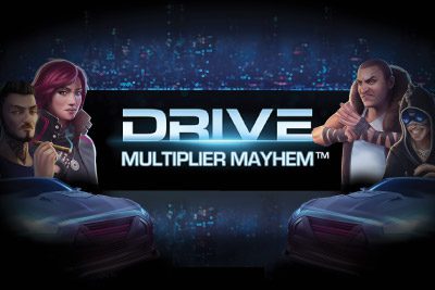 Drive Multiplier Mayhem slot cover image