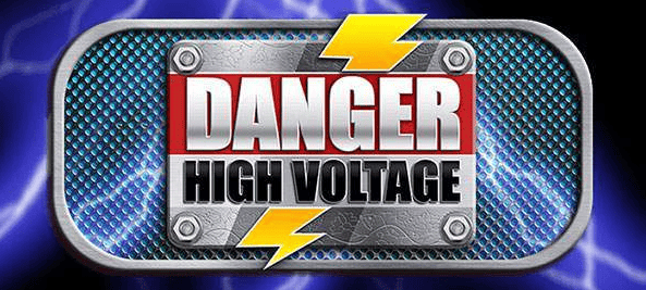 Danger High Voltage slot cover image