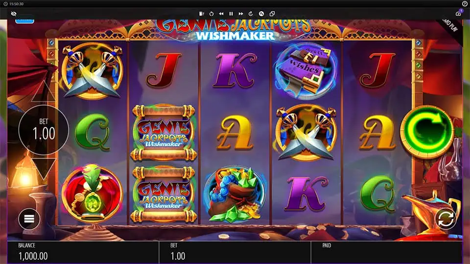 Genie Jackpots Wishmaker slot