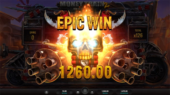 Money Train 2 slot big win