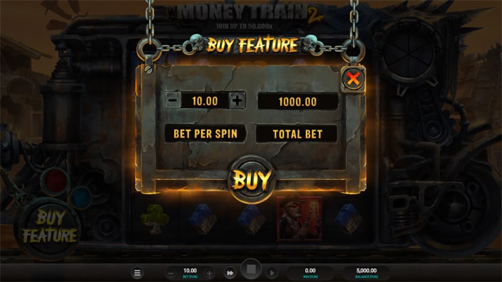 Money Train 2 slot bonus buy