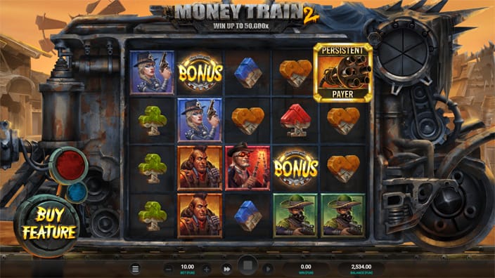 Money Train 2 slot free spins
