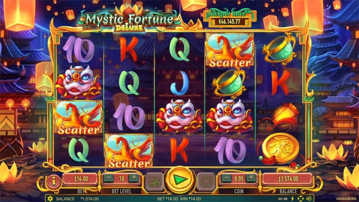 Mystic Fortune Deluxe slot free spins