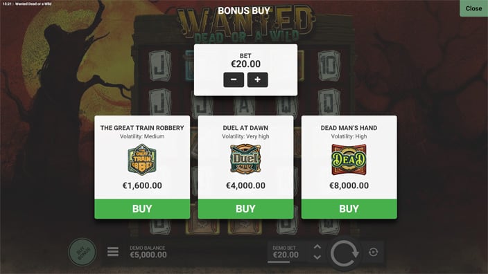 Wanted-Dead-or-a-Wild-slot-buy-feature