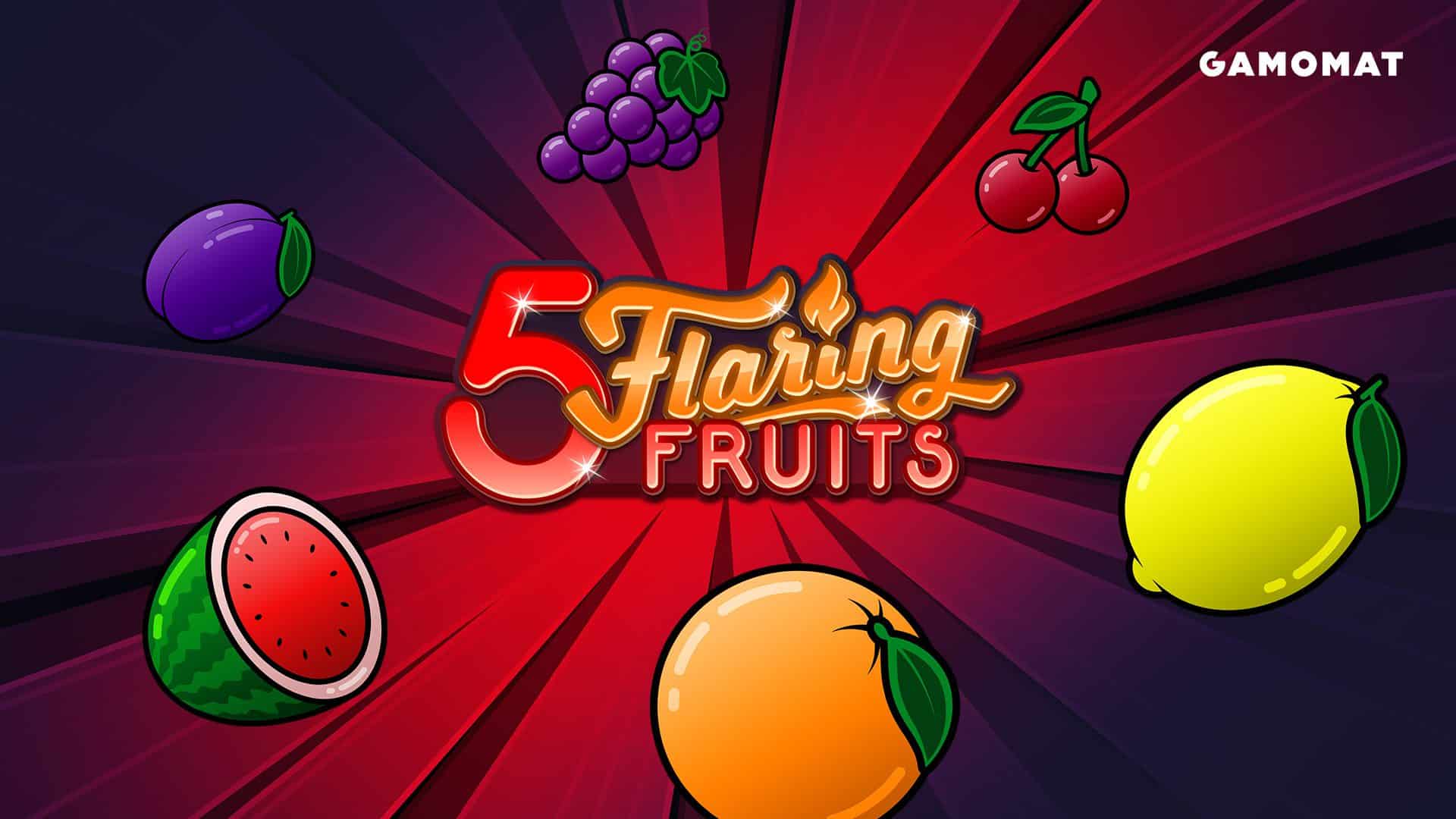 5 Flaring Fruits slot cover image
