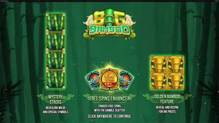 Big Bamboo slot features 1