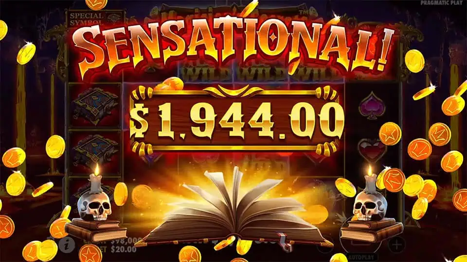 Magicians Secrets slot big win