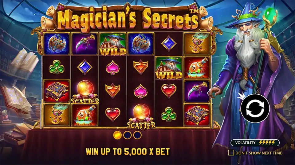 Magicians Secrets slot features