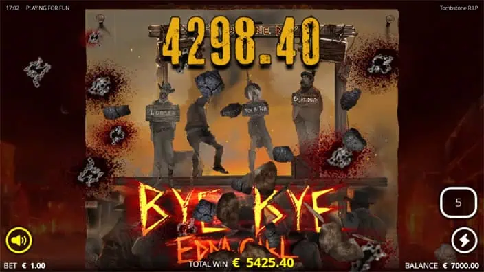 Tombstone RIP slot big win 1