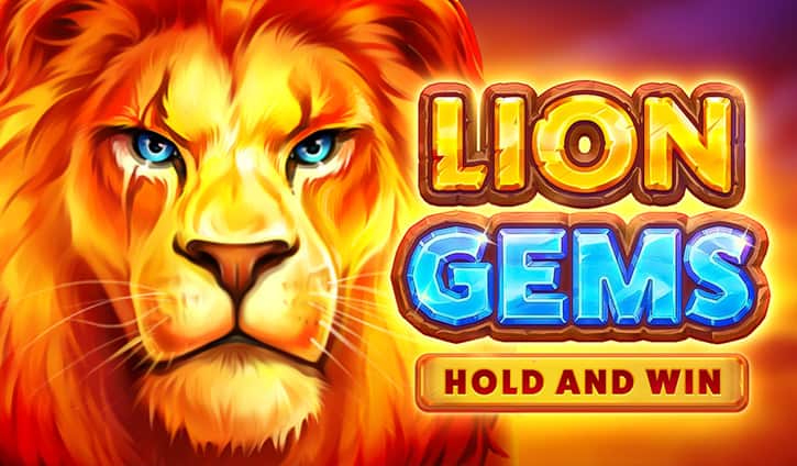 Lion Gems Hold and Win slot cover image