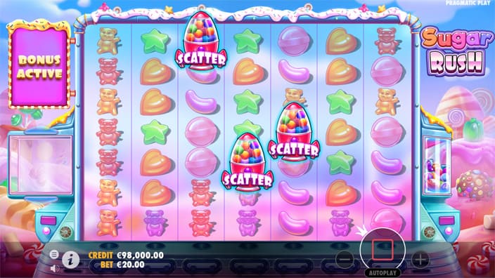Sugar Rush Free Online Slot by Pragmatic Play - Demo & Review