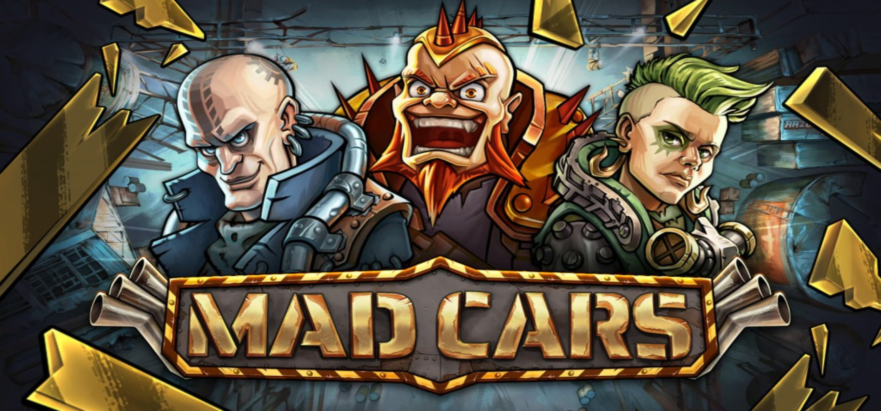 Mad Cars slot cover image