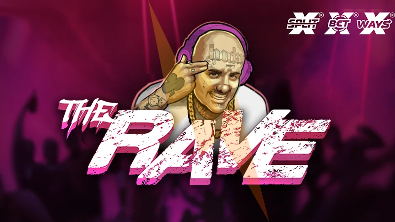 The Rave slot cover image