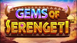 Gems of Serengeti slot cover image