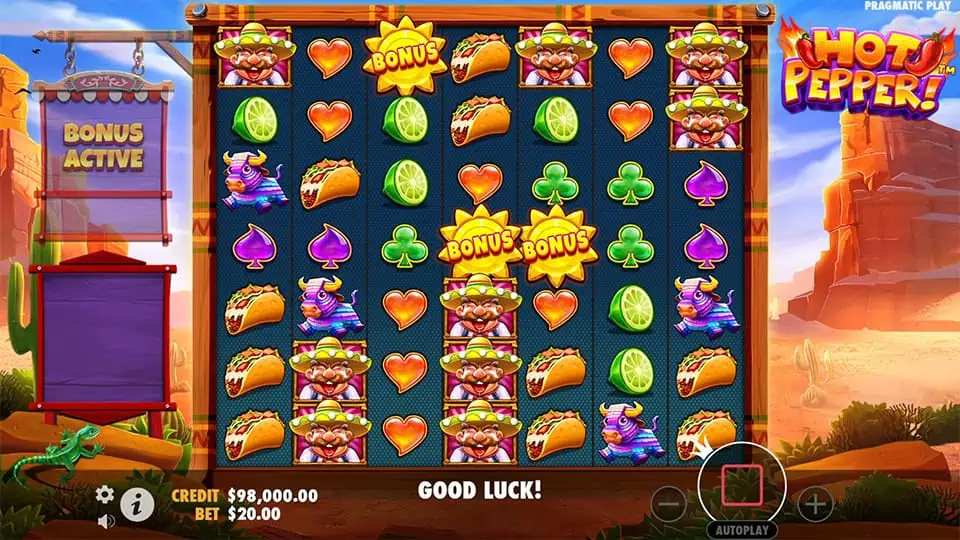 Hot Pepper slot free spins