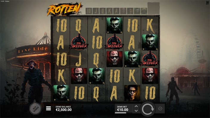Rotten slot free spins