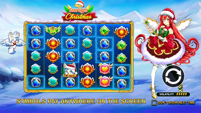 Starlight Christmas slot features