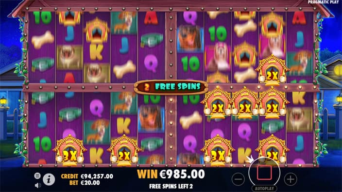 The Dog House Multihold slot wild multiplier