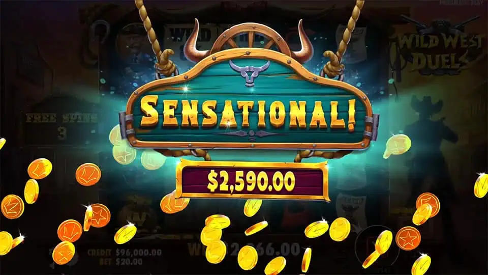 Wild West Duels slot big win